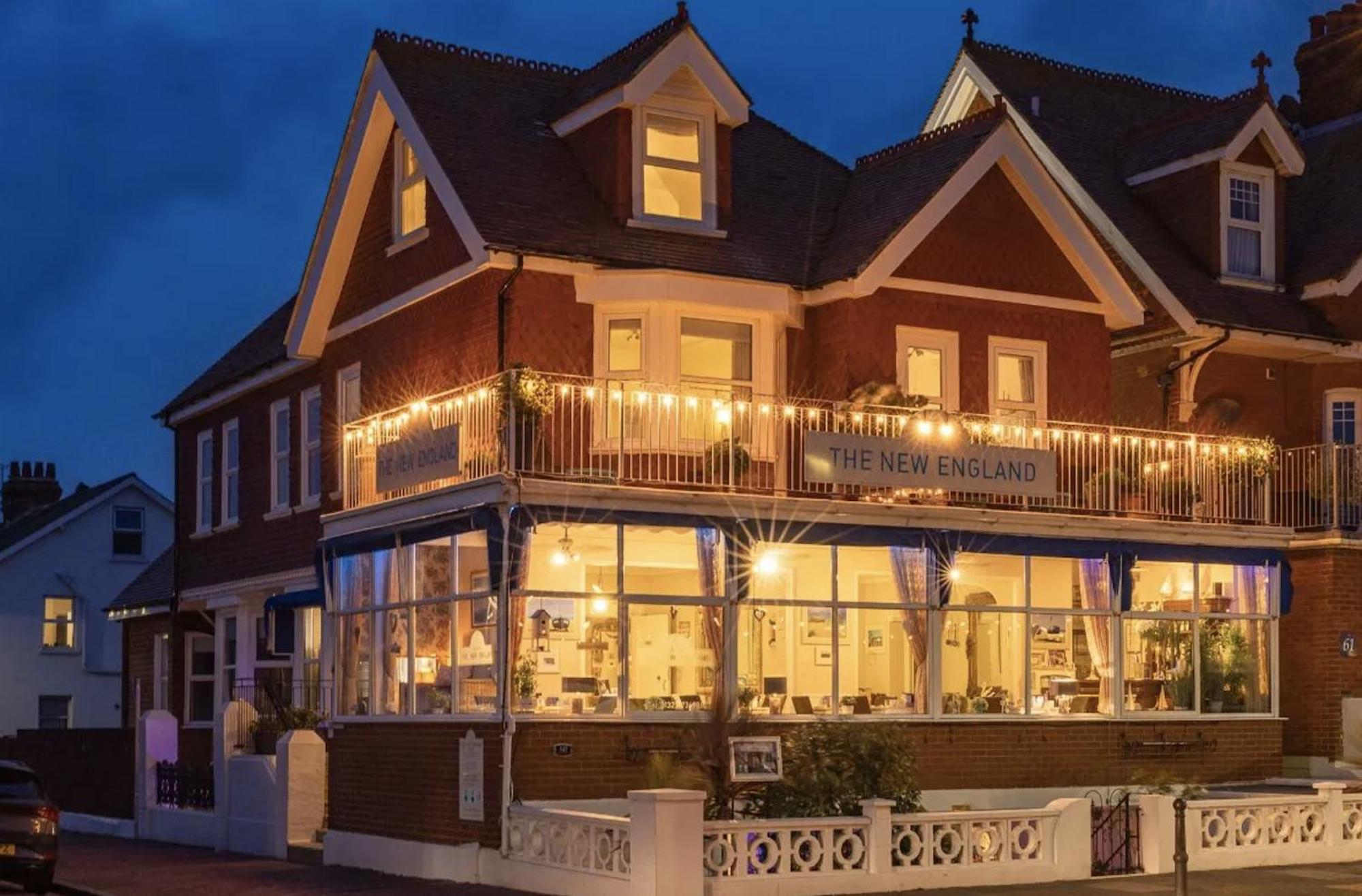The New England Hotel Eastbourne Bagian luar foto